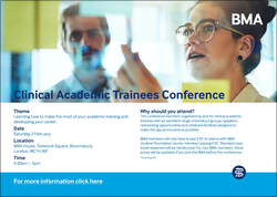 20180832 Clinical Academic Trainees Conference poster 20180832 Clinical Academic Trainees Conference poster